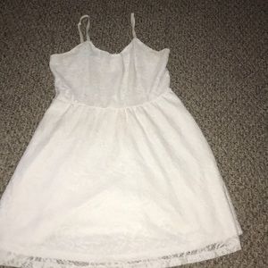 A white dress